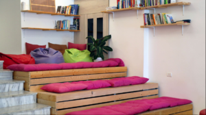 Chilling Area/ Library